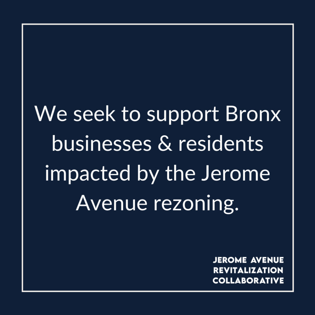 A Proud Member of The Jerome Avenue Revitalization Collaborative (JARC